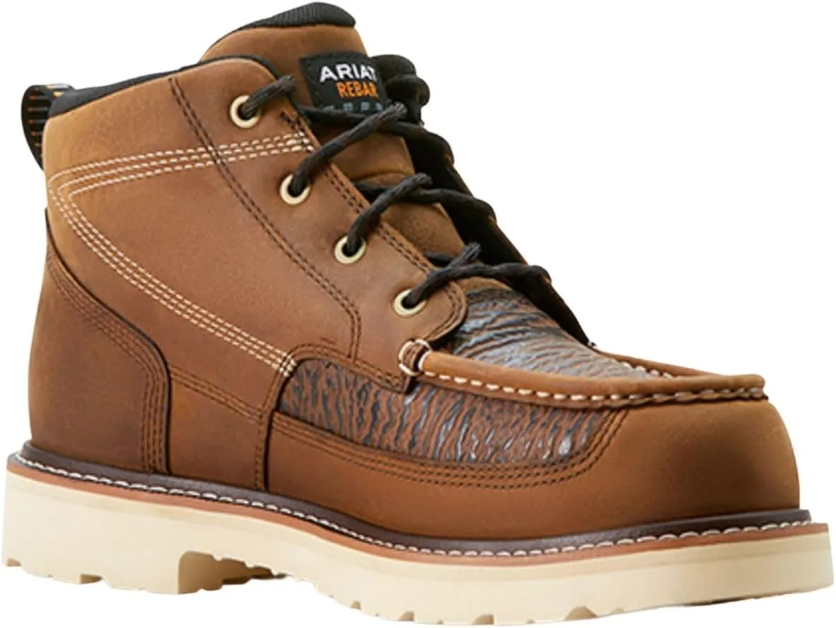 ARIAT Men's Rebar Lift Chukka Composite Toe Work Boot Industrial
