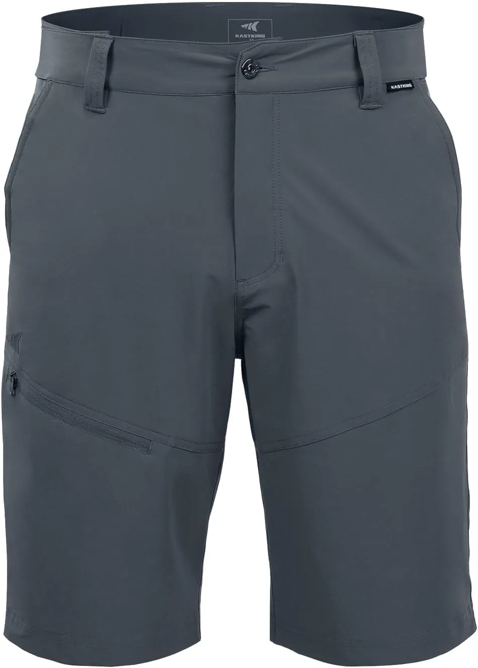 KastKing Cool Caster Men's Fishing Shorts, UPF 50  Hiking Shorts, 10.5?? and 7.5?? Available, Water Repellent, 4-Way Stretch