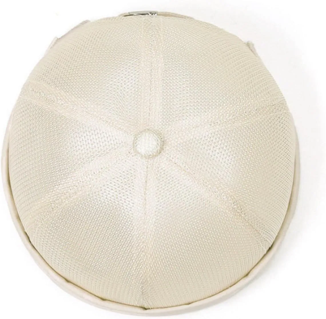 Mens Mesh Brimless Cap with No Brim, Summer Skullcap Docker Beanie Hat