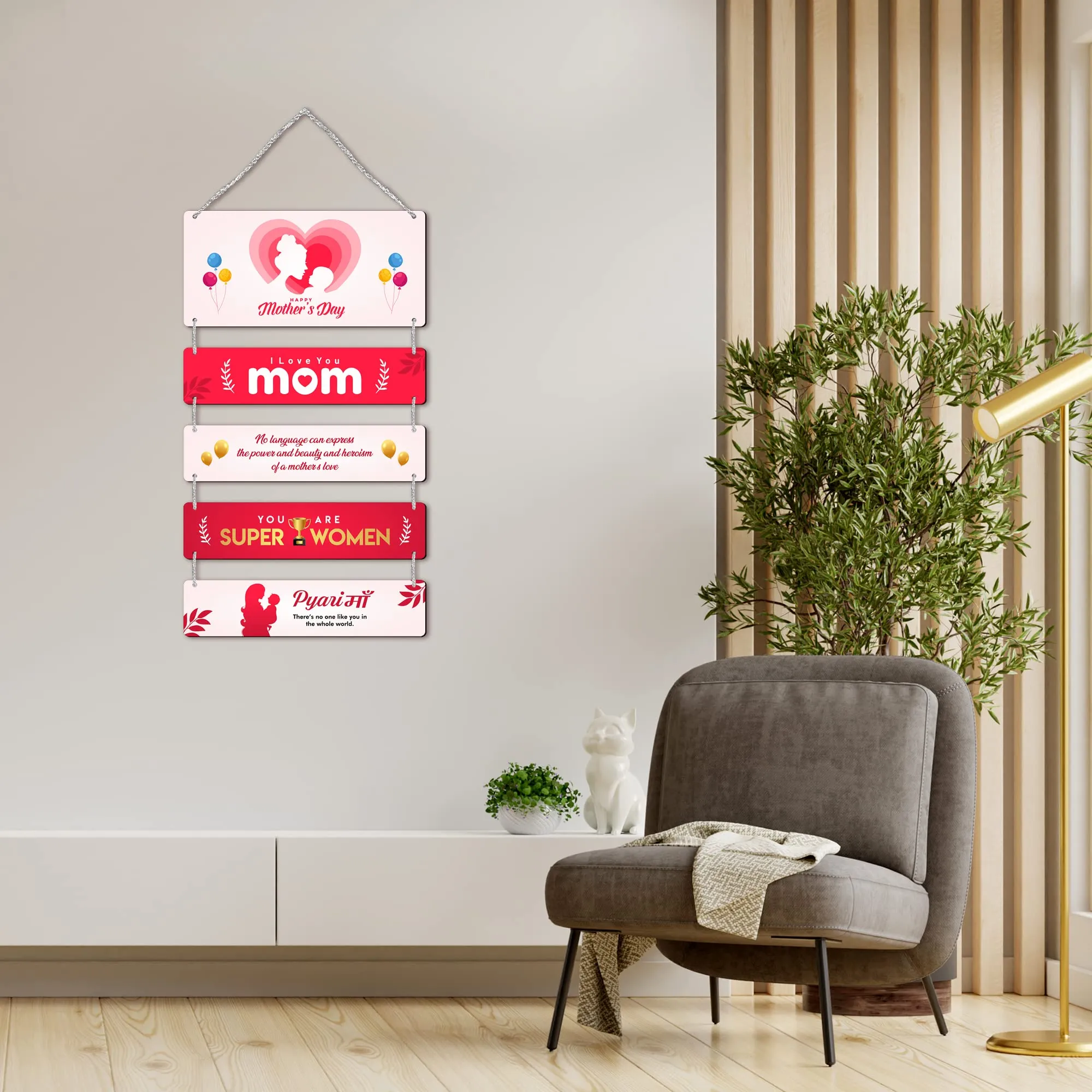 Regalocasila Wall Decoration | Mothers Day Wishes Quotes | for Mothersday | from Son Daughter | Unique Gift Ideas | Surprise Gifts for Mothers Day | MOMDAY0324