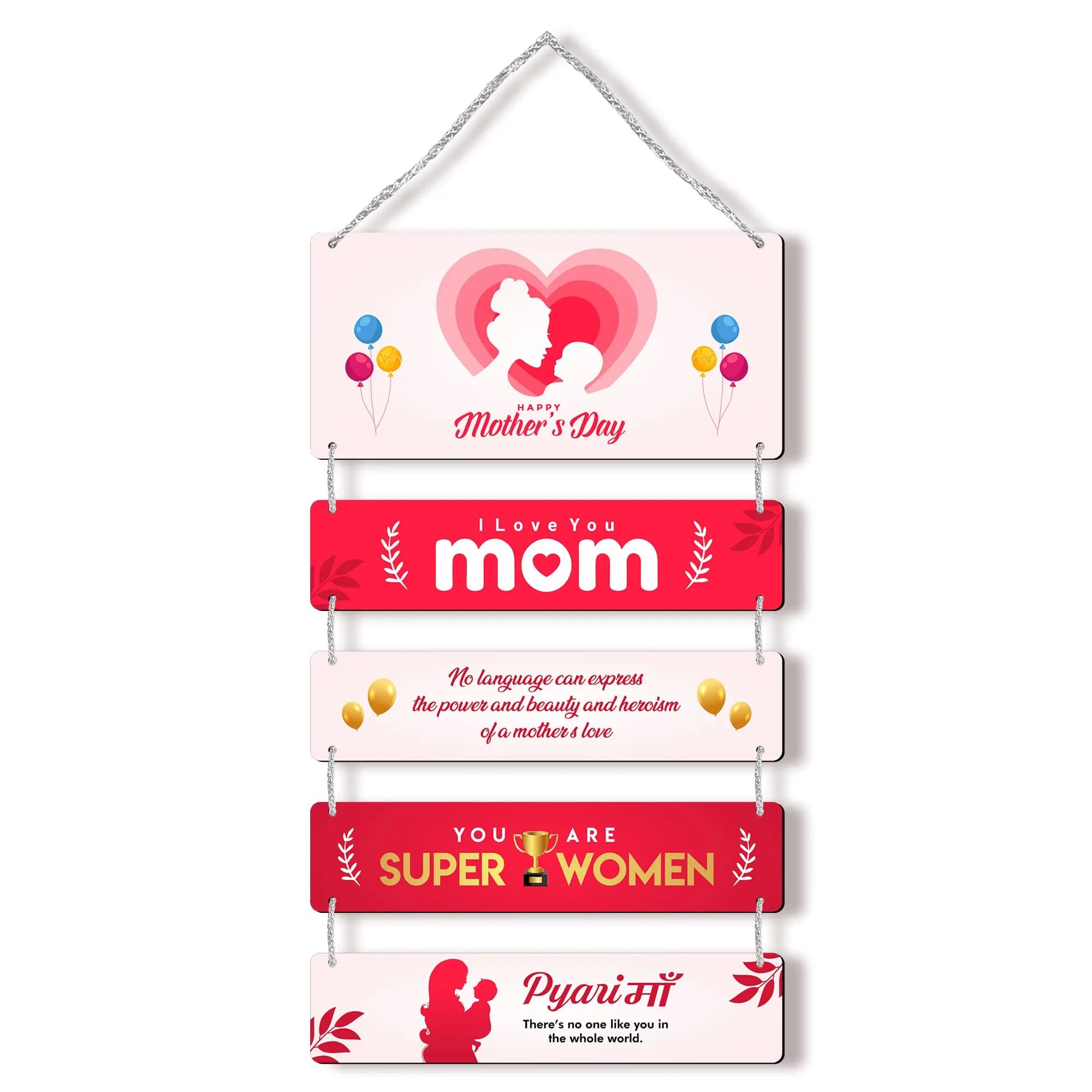 Regalocasila Wall Decoration | Mothers Day Wishes Quotes | for Mothersday | from Son Daughter | Unique Gift Ideas | Surprise Gifts for Mothers Day | MOMDAY0324